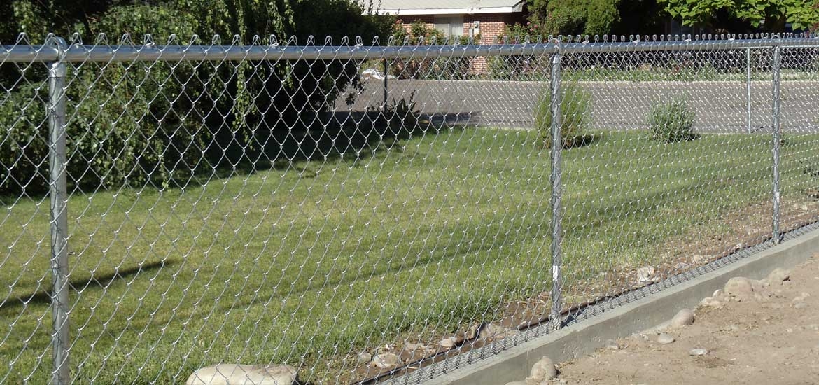 serco fence chain link lawn