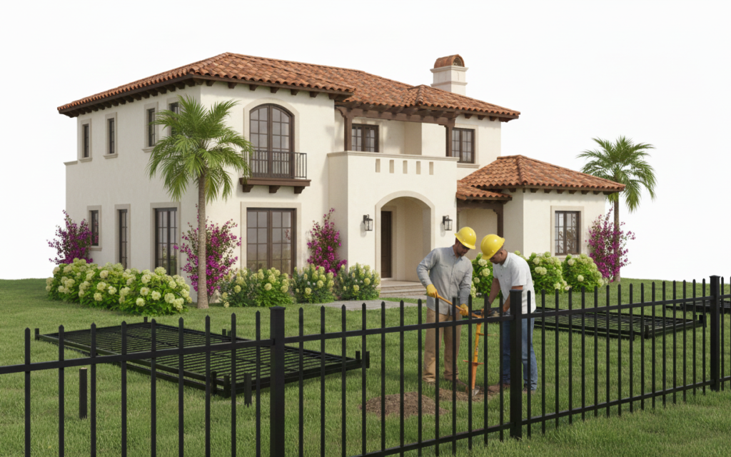 Professional Residential Fence Installation