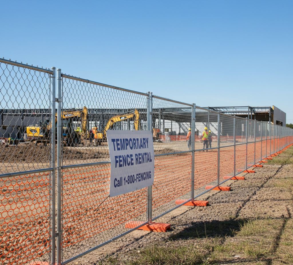 Professional Temporary Fence Rental Services