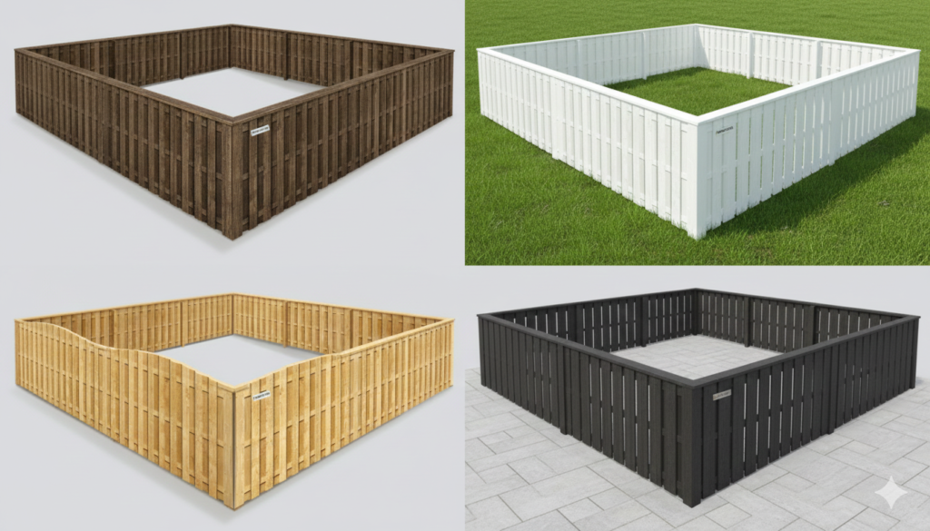 wood fence installation